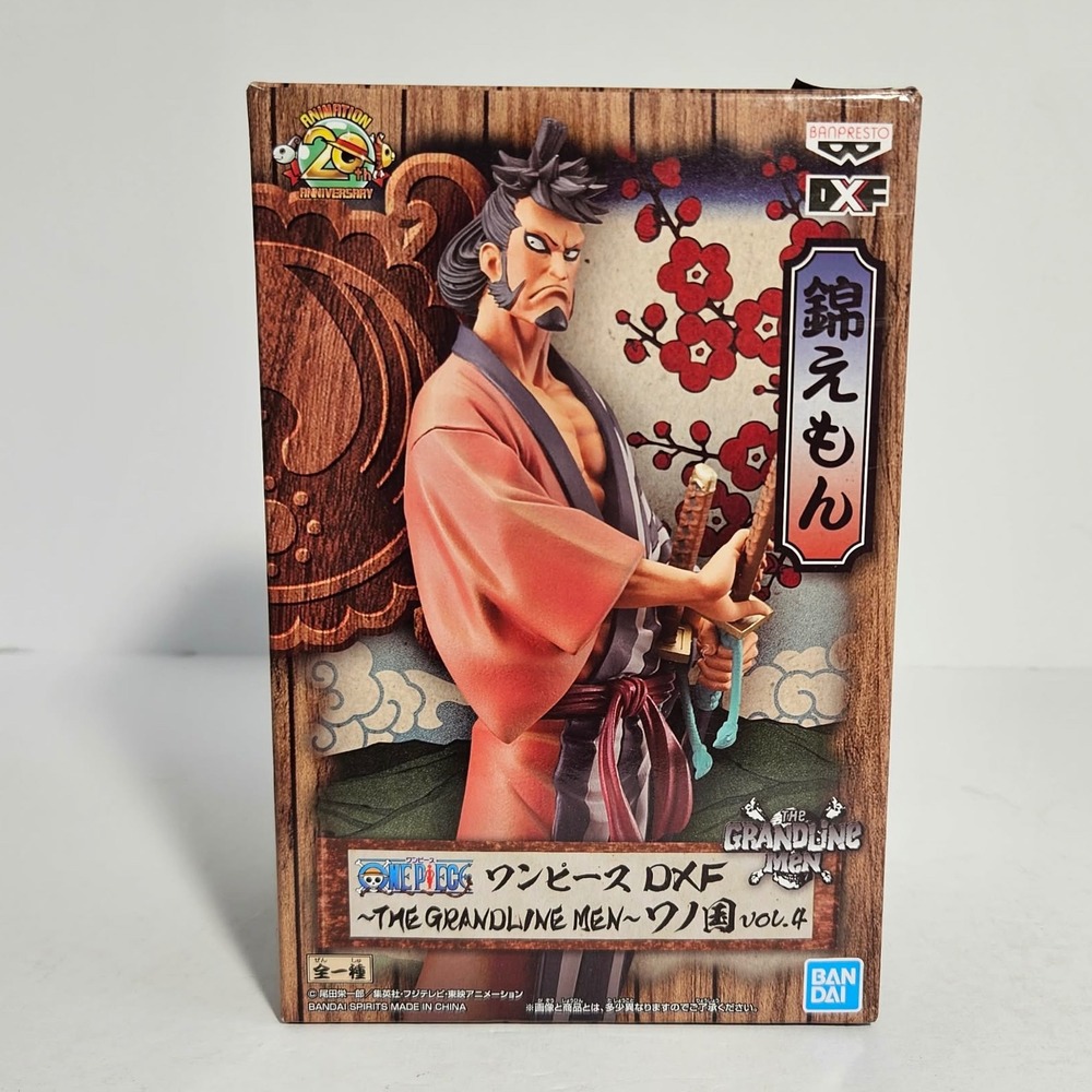 Banpresto‎ One Piece DXF The Grandline Men Wano Kuni Vol 4 Kinemon Figure